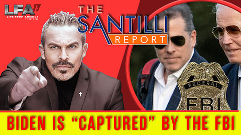SPIES CONTROL THE WHITE HOUSE: Biden Is “Captured” By The FBI| The Santilli Report 10.26.23 4pm