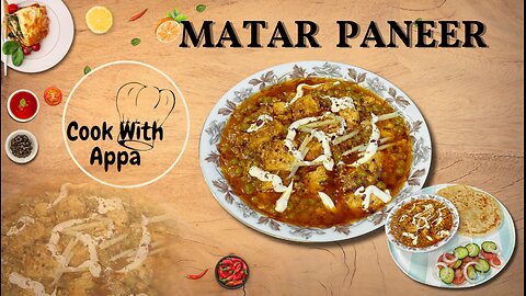 Matar Paneer / Mutter Paneer Recipe / Matar Paneer Masala #paneerrecipe #restaurantstyle #viral