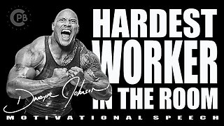 NO ONE WILL OUTWORK ME by Dwayne "The Rock" Johnson ( Gym Motivational Speech )