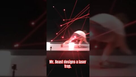 Mr. Beast designed a laser trap. This is how to beat it. #youtube