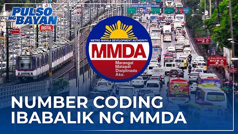 7 AM to 7 PM na number coding, ibabalik ng MMDA