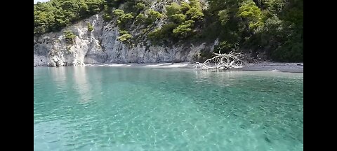 Sea waves _ beach drone video _ Free HD Video