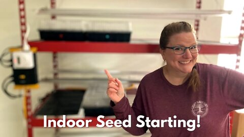 Indoor Seed Starting Setup
