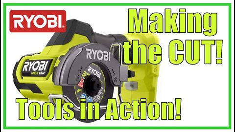 RYOBI Compact Cut-Off Tool | Tools in Action! | #Shorts | 2021/19