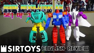 Video Review for Robo Revolution KO Set Of 3