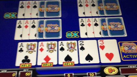 Video a Poker, Ultimate ex when the Ace has come through