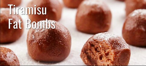 Keto Tiramisu Fat Bombs | Irresistible Low-Carb Dessert Recipe