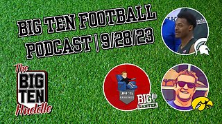 Big Ten Huddle Podcast: Michigan State vs. Iowa | CFP Speculation | Michigan's Coaches