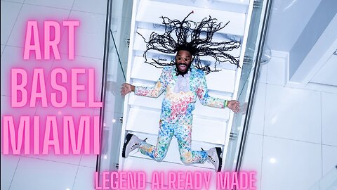 Miami Art Basel 2022 Take Over - Legend Already Made / Black Willy Wonka