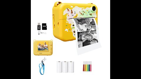 Digital Children Camera Photography Instant Print Photo Kids Video Recorder