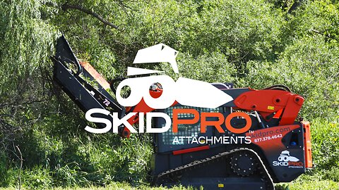 Skid Steer Industrial Brush Cutter - Skid Pro