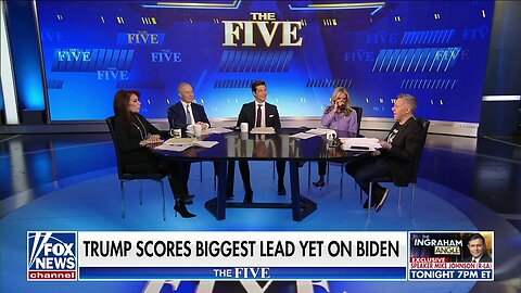 'The Five': Biden Trails Trump In New Poll As Media Freaks Out