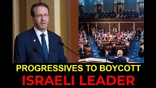 US Progressives to Boycott Israeli Leader in Congress