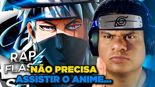 ELE TINHA RAZÃO!! Rap do Kakashi - O Verdadeiro Ninja (Naruto) // Flash Beats - | React Anime Pro