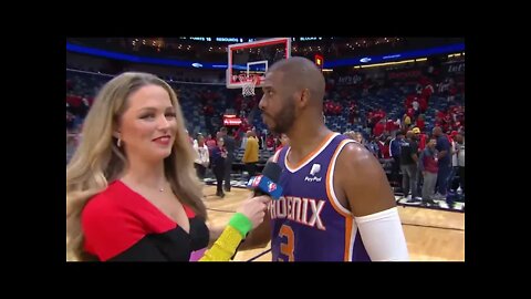 Suns Defeats Pelicans and Ends up with EMOTIONAl CP3.