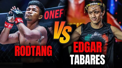 Explosive Muay Thai 🔥😤 Rodtang vs. Edgar Tabares | Full Fight