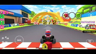 Mario Kart Tour - 3DS Toad Circuit T Gameplay