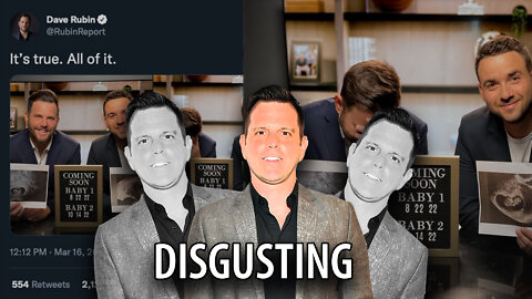 Dave Rubin's Gay Adopted Babies CELEBRATED by Conservatives on Twitter