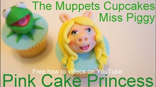 Copycat Recipes The Muppets Most Wanted Cupcakes! How to Make Miss Piggy The Muppet Cupcakes