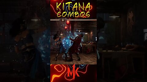 Mortal Kombat 1 Kitana Combo Compilation