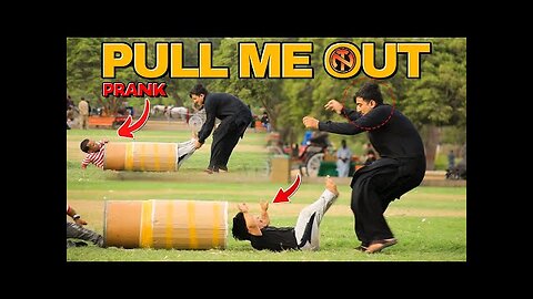 Pull Me Out Prank SMALL MAN Funny Reactions New talent