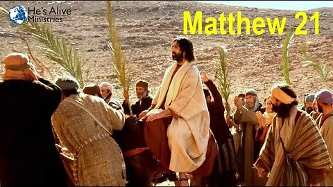 Matthew 21 - Palm Sunday