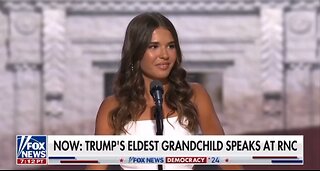 Trump’s Eldest Grandchild Speaks at RNC