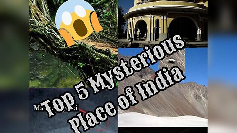 Top 5 Mysterious Places in India That Will Blow Your Mind ||ListLibrary||