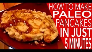 HOW TO MAKE PALEO PANCAKES IN JUST 5 MINUTES | Kitchen Bravo