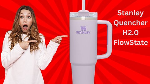 Stanley Quencher H2.0 FlowState Stainless Steel Vacuum Insulated Tumbler with Lid and Straw