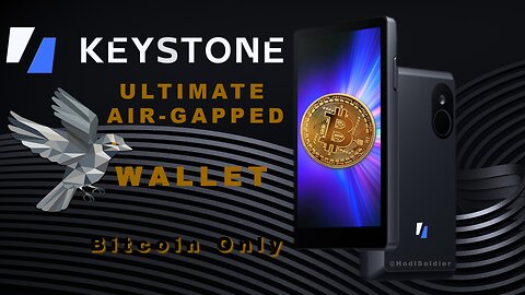 KEYSTONE 3 PRO & SPARROW WALLET - Ultimate Air-Gapped Solution
