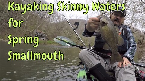 Skinny water Spring Smallmouth Fishing