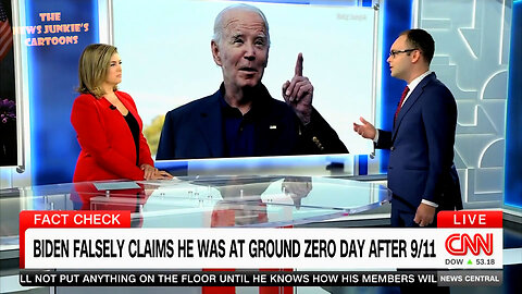 CNN can't ignore any longer the pattern of Biden's made up stories.