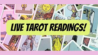 Live Tarot Readings -🌟 Ask any question! (1 Hour Stream)