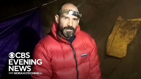 Complex rescue effort underway for U.S. researcher trapped in Turkish cave