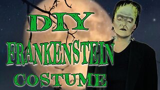 Frankenstein costume and make up tutorial. This is Cal O'Ween!