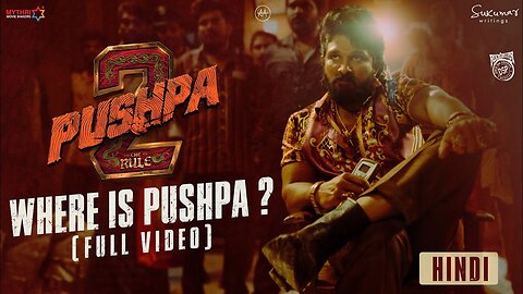 Where is Pushpa? | Pushpa 2 - The Rule 🔥 | Hindi | Allu Arjun | Sukumar | Rashmika | Fahadh Faasil