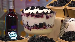 White Family Farm's Blackberry Triffle