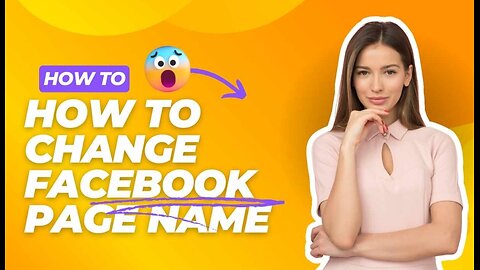 How to change Facebook Page Name & Username | Facebook page ka name kaise change krain