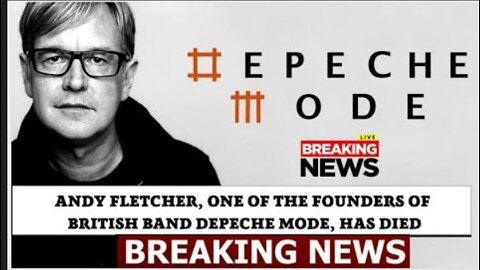 Andy Fletcher, one of the founders of British band Depeche Mode, has died