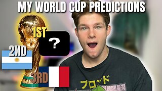 MY WORLD CUP PREDICTION