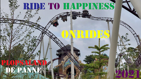 Ride to Happiness 4K POV [Front and back seat] Plopsaland de Panne (2021)
