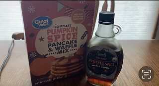 Pumpkin Spice Pancakes and Pumpkin Spice Syrup