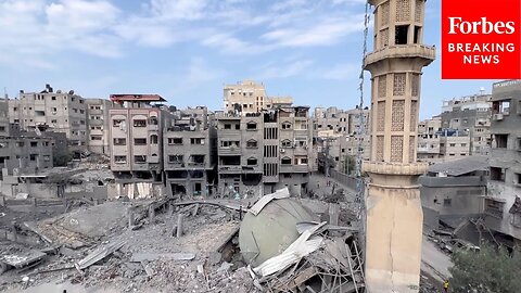 Al-Yarmouk Mosque In Gaza Destroyed By Israeli Airstrikes In Response To Hamas Attack