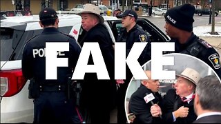 Fake, Staged Arrest of Rebel News Reporter