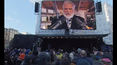 Dr Robert Malone message to the 'vaccine' injured protesting outside the BBC 21/1/2023