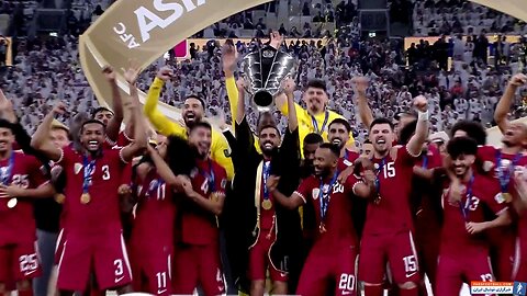 مراسم اهدا جام قهرمانی جام‌ملت‌های آسیا 2023