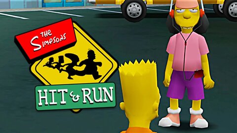 THE SIMPSONS HIT AND RUN (PS2) #11 - Bart rumo ao estúdio do palhaço Krusty! (Legendado em PT-BR)