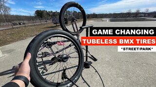 ** NO TUBES NEEDED FOR THESE BMX TIRES **