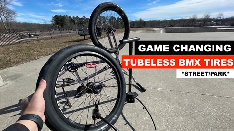 ** NO TUBES NEEDED FOR THESE BMX TIRES **